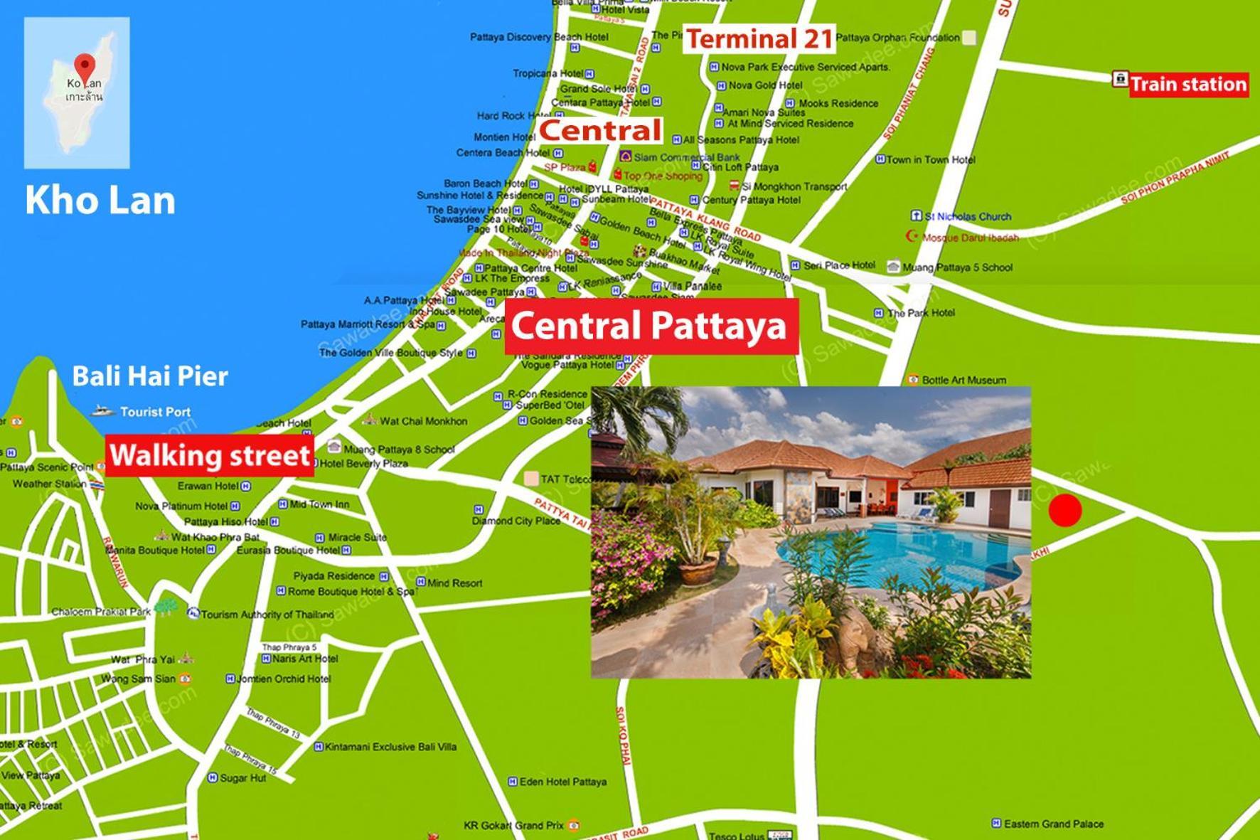 Pattaya Hill Close To Walking St And City Nong Prue Buitenkant foto